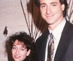 Image: Lara Melanie's father Bob Saget and mother Sherri Kramer.